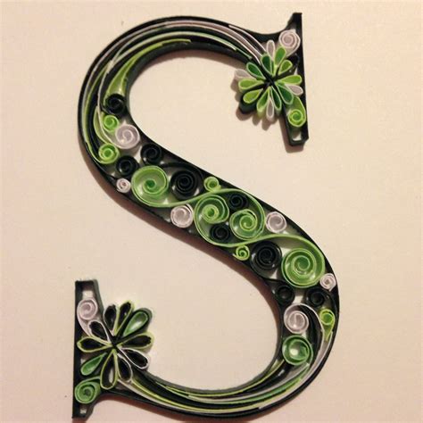 letter  monogram quilling  amy creasy quilling letters quilling