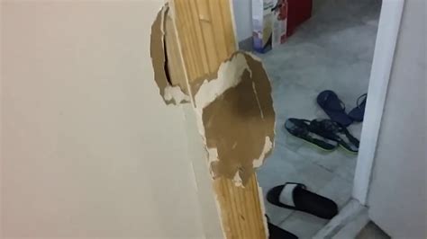 fix broken door frame part  youtube