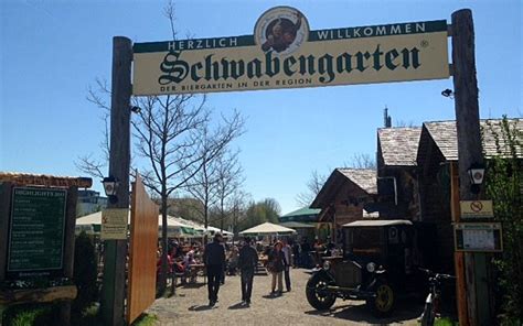 schwabengarten a beer garden just outside of stuttgart