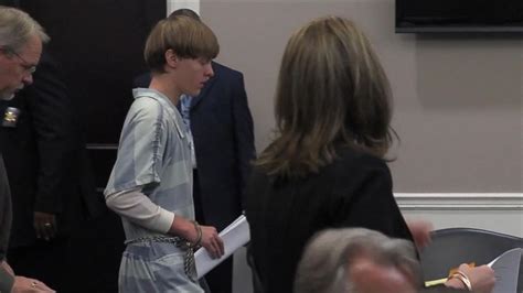 dylann roof appears  court gag order extended video abc news