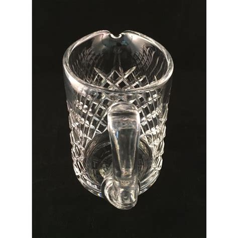 Vintage Cut Glass Waterford Crystal Pitcher In The Alana