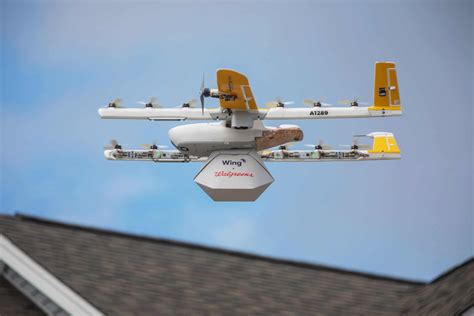 googles wing    drone borne delivery