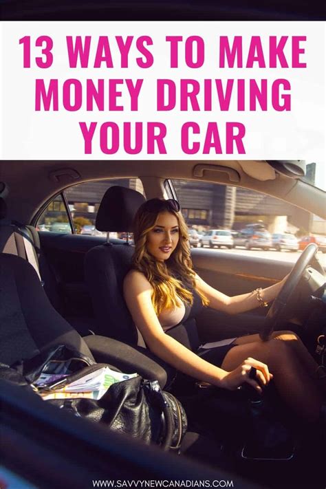 apps that pay you to drive 13 ways to make money driving your car