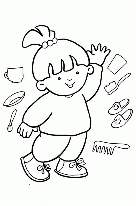 body coloring pages  kids coloring pages