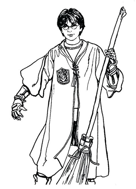 coloring pages harry potter dobby png
