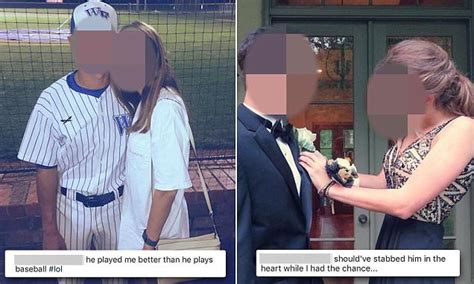 high schooler adds witty new captions to old instagram photos after her ex cheated daily mail