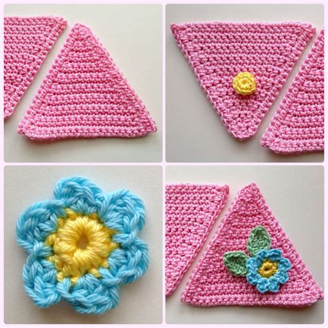 triangle pincushion crochet hexagon crochet triangle pattern