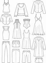 Fashion Drawing Technical Templates Clothes Clothing Drawings Sketches Template Flat Sketch Illustration Flats Draw Croquis Google Kids Designs Moda Printable sketch template