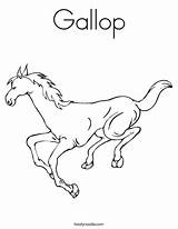 Gallop Coloring Horse Pages Galloping Template Print Cowgirl Running Outline Twistynoodle Printable Ll Color Getcolorings Noodle Change Favorites Login Add sketch template