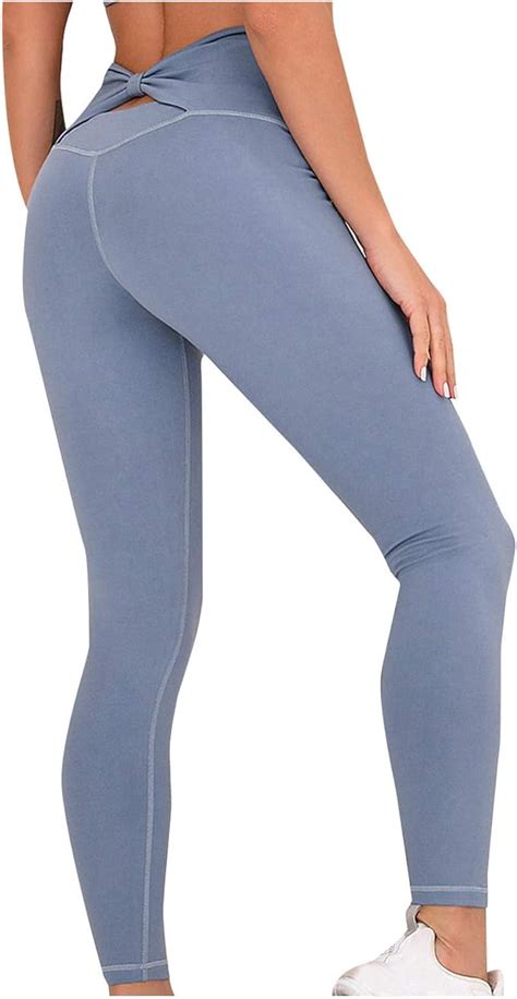 dames yoga broek sport effen kleur leggings lange ondoorzichtige yoga broek sportbroek