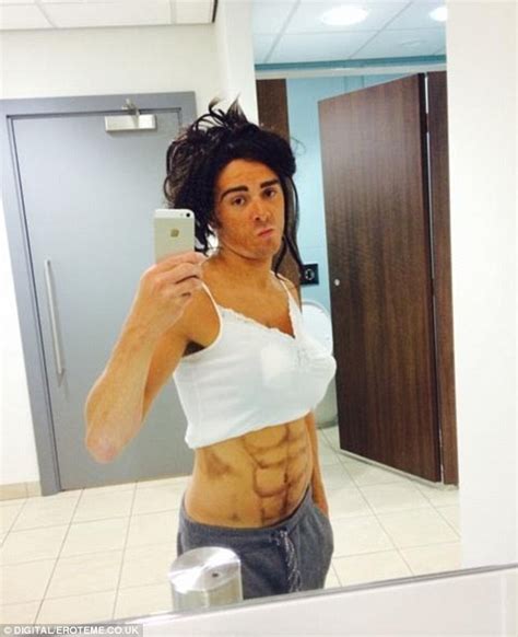 jack p shepherd pokes fun at former co star michelle keegan s mirror selfie daily mail online