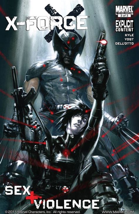 x force sex and violence vol 1 3 marvel database fandom powered by wikia