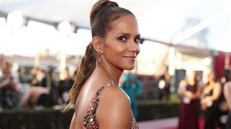 Halle Berry Wore A Rainbow Skirt And Nothing Else