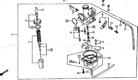 wiring diagram  honda atc  carb diagram