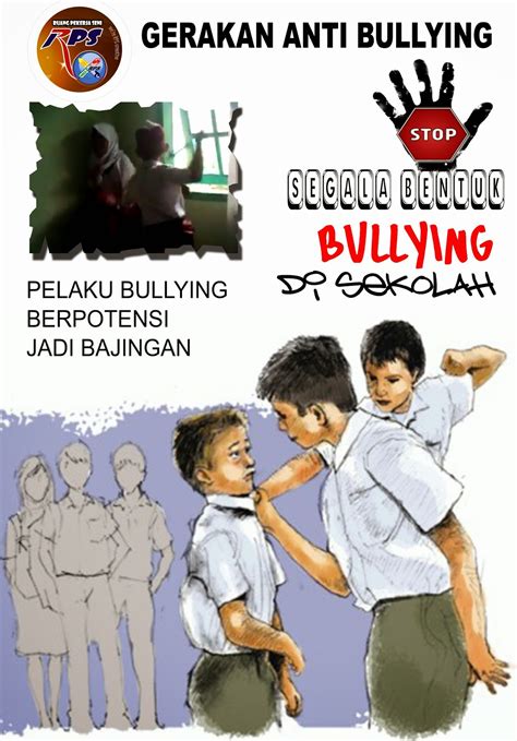 goresan goresan hati gerakan  poster anti bullying