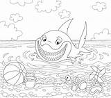 Sharks 30seconds sketch template