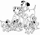 Coloring Family Pages Dog 101 Dalmatians Animal Printable E421 Color Dogs Clipart Dalmations Drawing Dalmatian Kids Disney Search Getcolorings Colorings sketch template