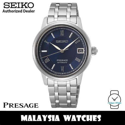 seiko presage srpf29j1 automatic made in japan blue dial sapphire