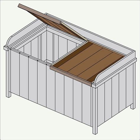 build  deck box  outdoor storage lowes deck box storage