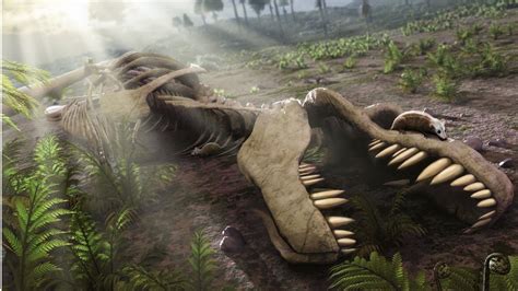 dinosaurs in decline 50 million years before asteroid strike bbc news
