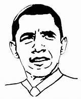 Obama Barack Presidents Raisingourkids Monson Pres Coloringhome sketch template
