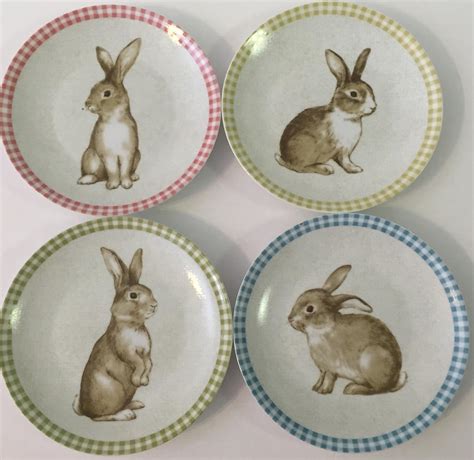 bunny dinner plates easter wikii