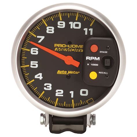 auto meter pro comp  tach wrpm recall  competition products