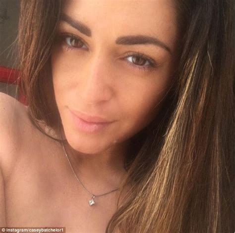 celebrity big brother s casey batchelor s cleavage on show in racy