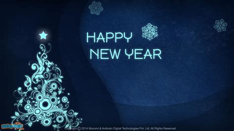 happy new year cartoon wallpapers wallpaper cave