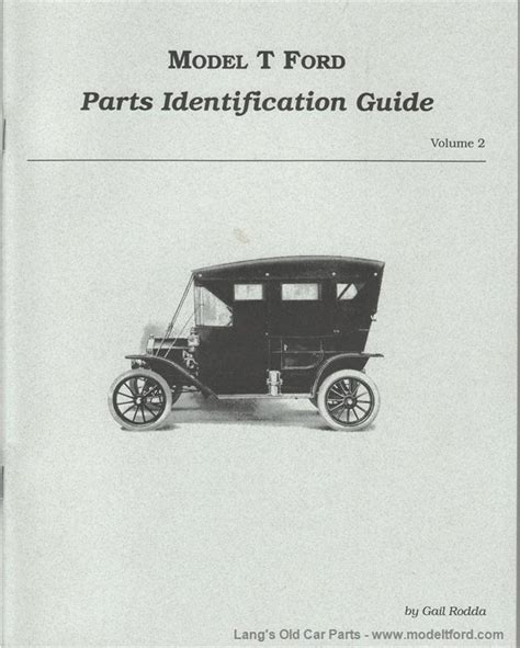 model  parts identification guide vol  part