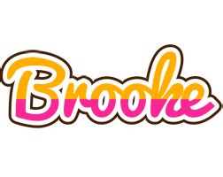 brooke logo  logo generator smoothie summer birthday kiddo