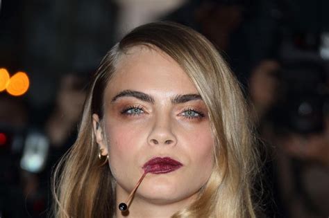 cara delevingne shows off her model figure in sexy see