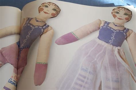lizzies arty crafty  dolls dolls painted cloth doll