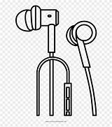 Headphones Coloring Clipart Drawn Headphone Phones Ear Pages Microphone Webstockreview Pinclipart Comments sketch template