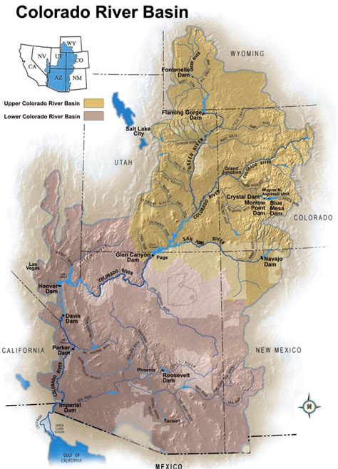 6a reservoirs on the colorado river