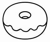 Donut Doughnut Donuts Clipart Ausmalbilder Pinclipart Kawaii Beignet A4 Drawings Kolorowanka Campfire Druku Sprinkles Wydrukuj Malowankę sketch template