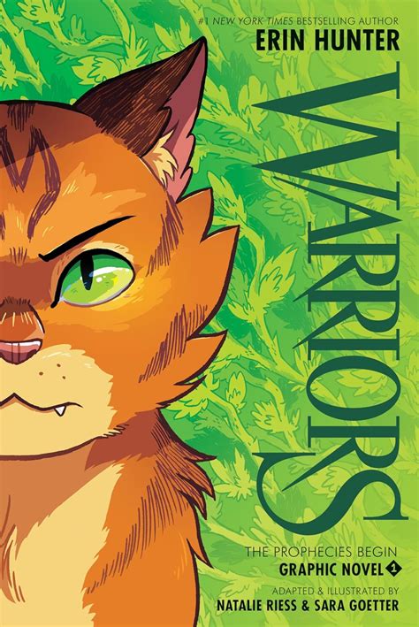warriors graphic novels  prophecies   hunter erin riess