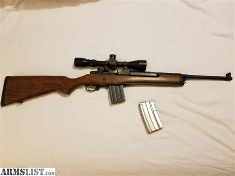 Armslist For Sale Ruger Mini 14 Ranch Rifle With Scope
