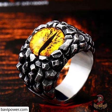 stainless steel dragon eye ring   beautiful jewelry ring rings