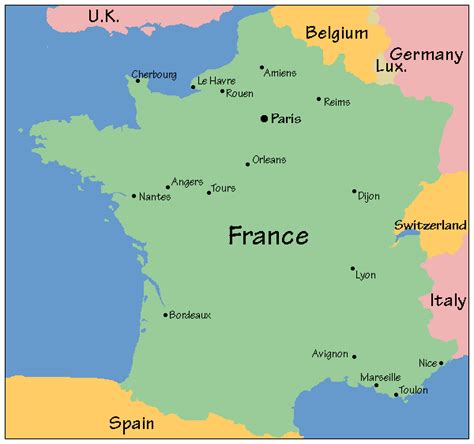 maps  france