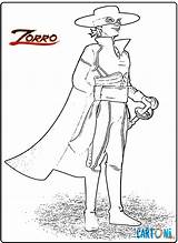 Zorro Colorare Disegni Cartoni Tornado Animati Cavallo Leggenda Bambini Colora Immagine Coloring sketch template