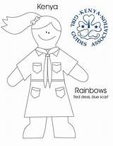 Rainbows Colouring Rainbow Activities Sheet Ca Girlguiding Thinking Kenya Guiding Pages Guides Brownies Girl sketch template