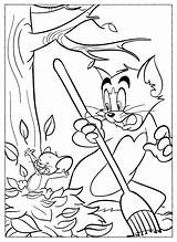 Jerry Tom Coloring Pages Disney Und sketch template