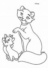 Coloring Cat Pages Marie Kittens Disney Kitten Coloriage Little Three Aristocats Popular Splat Mother Clipart Colorier Para Dessin Chat Coloringhome sketch template