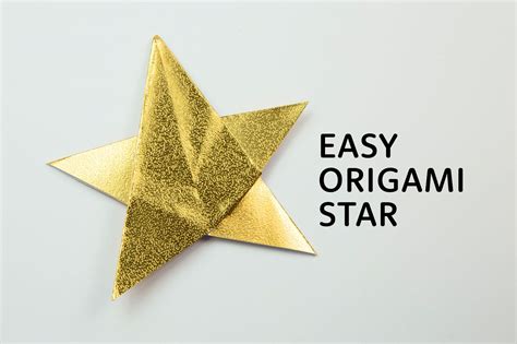 simple  point origami star instructions