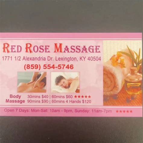 red rose massage spa luxury asian massage spa lexington ky