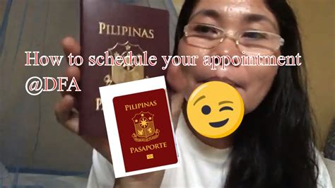 schedule  appointment   passport    youtube