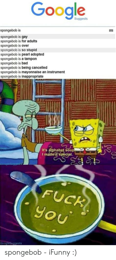Spongebob Rainbow Meme Gay