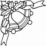 Christmas Bells Coloring Pages Color Print Kids sketch template