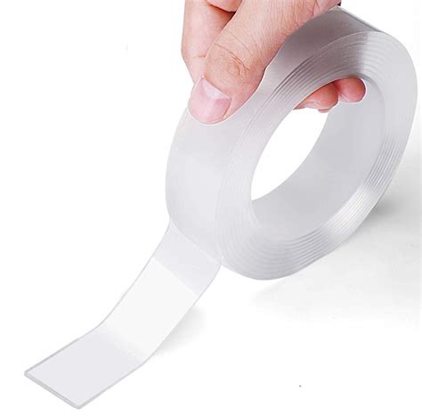 multipurpose washable adhesive tape traceless clear double sided mounting tape  glass